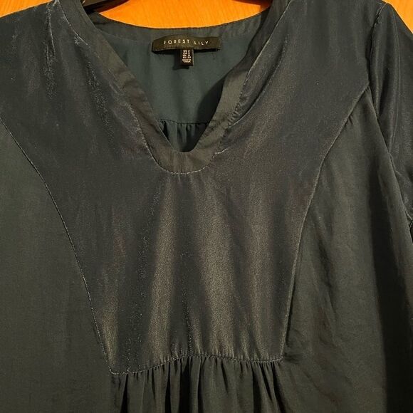 Nordstroms Lily Velvet Shift Dress Size 2 - Picture 5 of 12